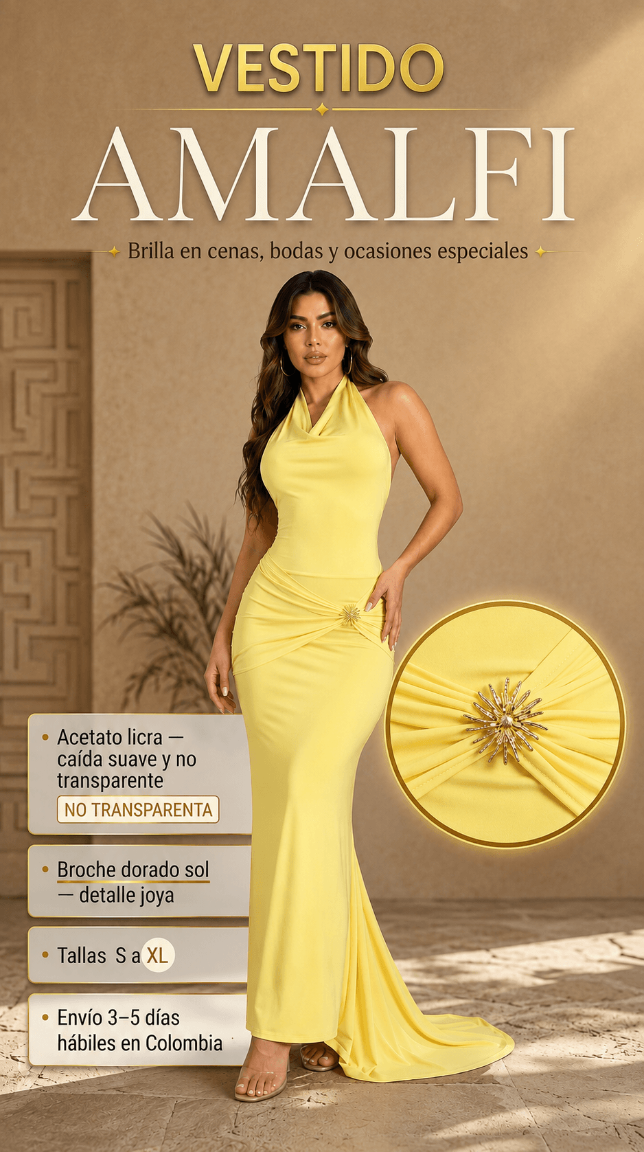 VESTIDO AMALFI